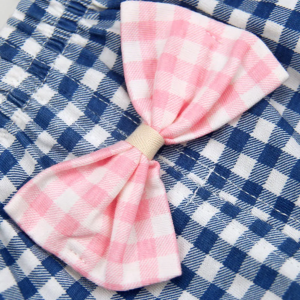 Трусики для новорожденных девочек шорты в горошек с бантом детей среднего