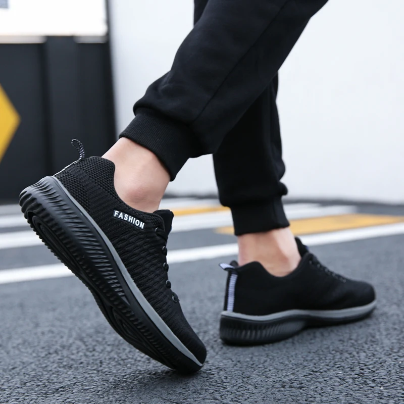 Damyuan Running Shoes 2020 New Spring Autumn Casual Men Sports Shoe Comfortable Breathable Non-slip Jogging Men's Sneakers