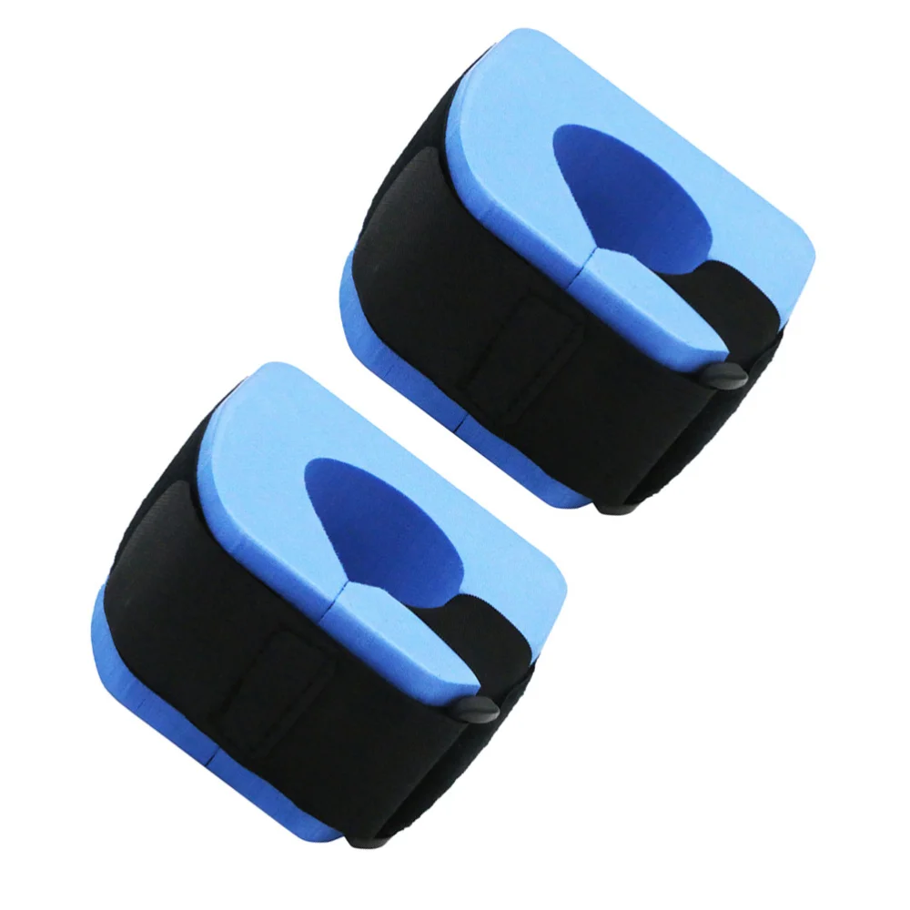 

1 Pair Water Sleeves Buoyancy Arm Rings Swimming Accessory for Kid (Blue)