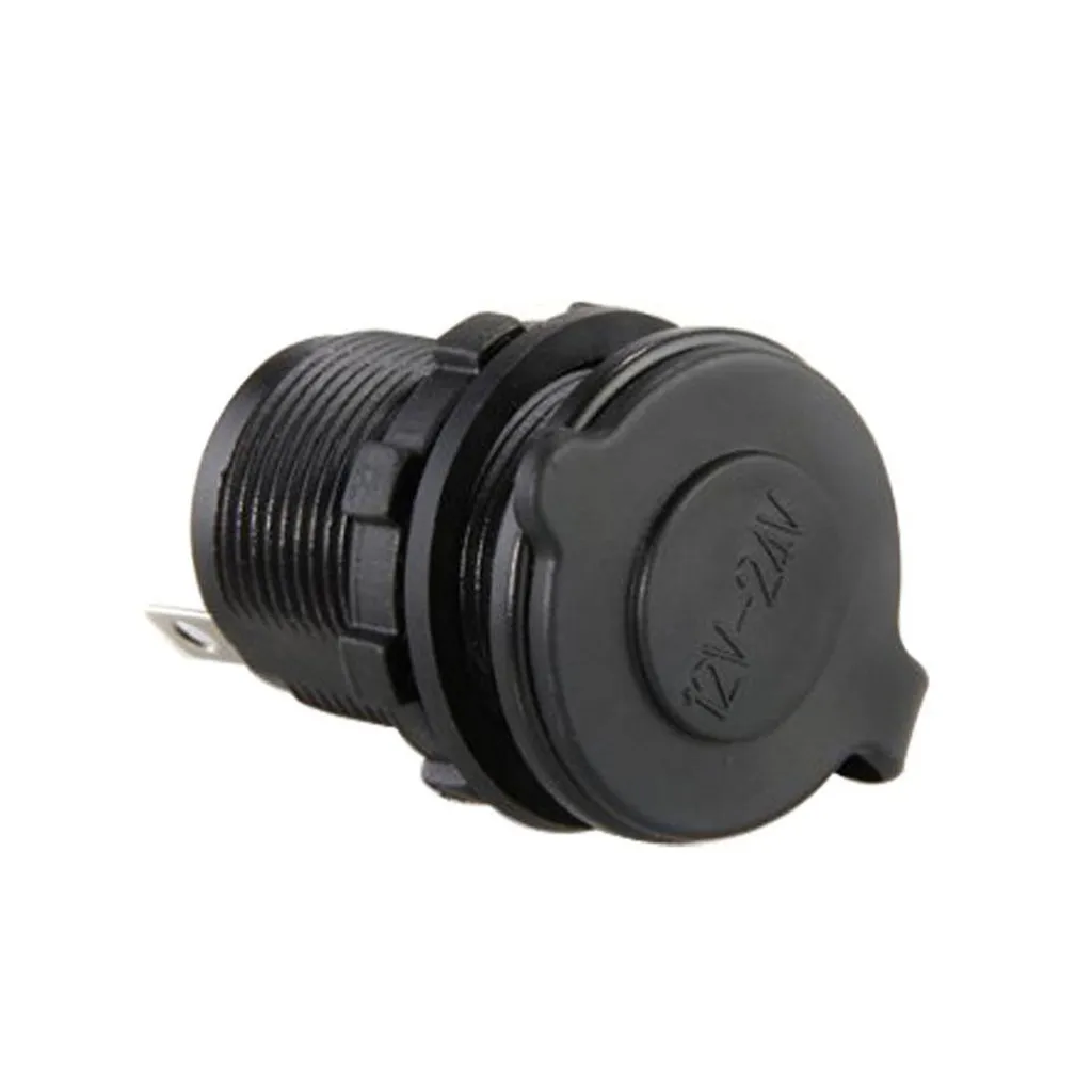 12 24 В постоянного тока водонепроницаемая штепсельная Вилка для прикуривателя