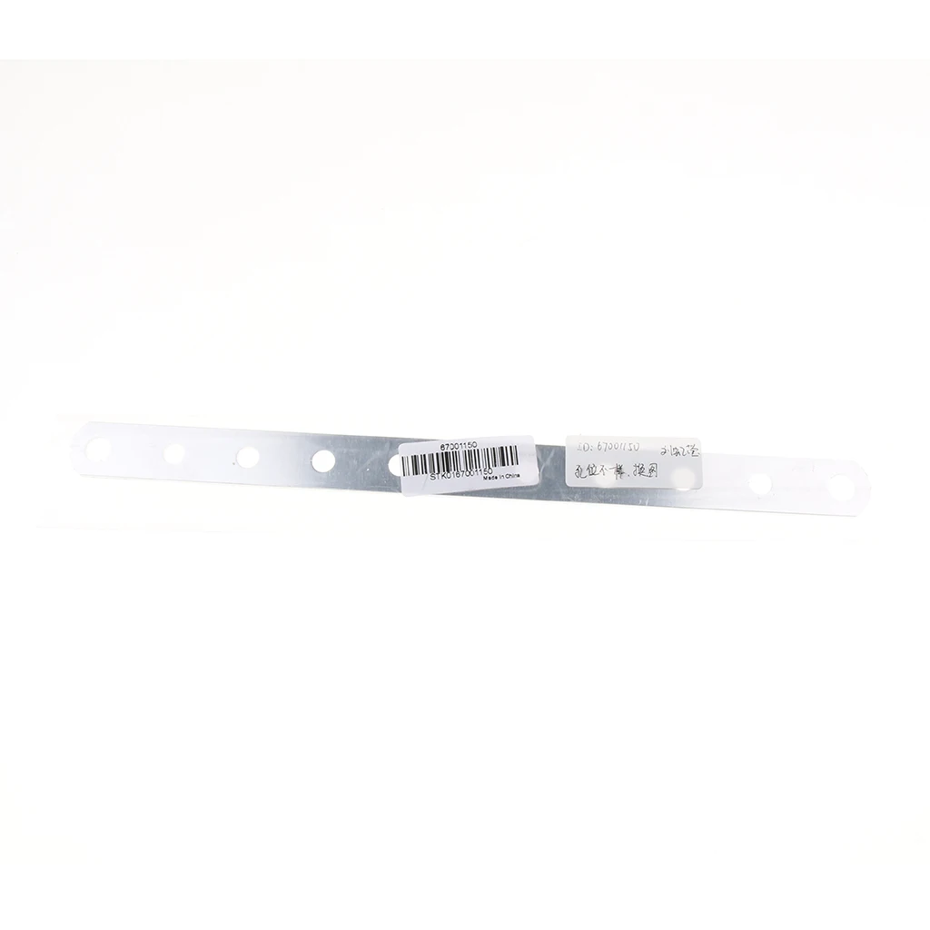 

12' Motorcycle Hanger Strap Universal Aluminum Alloy Motorcycle Exhaust Mounting Bracket Plate Exhaust Muffler Drilled Bracket
