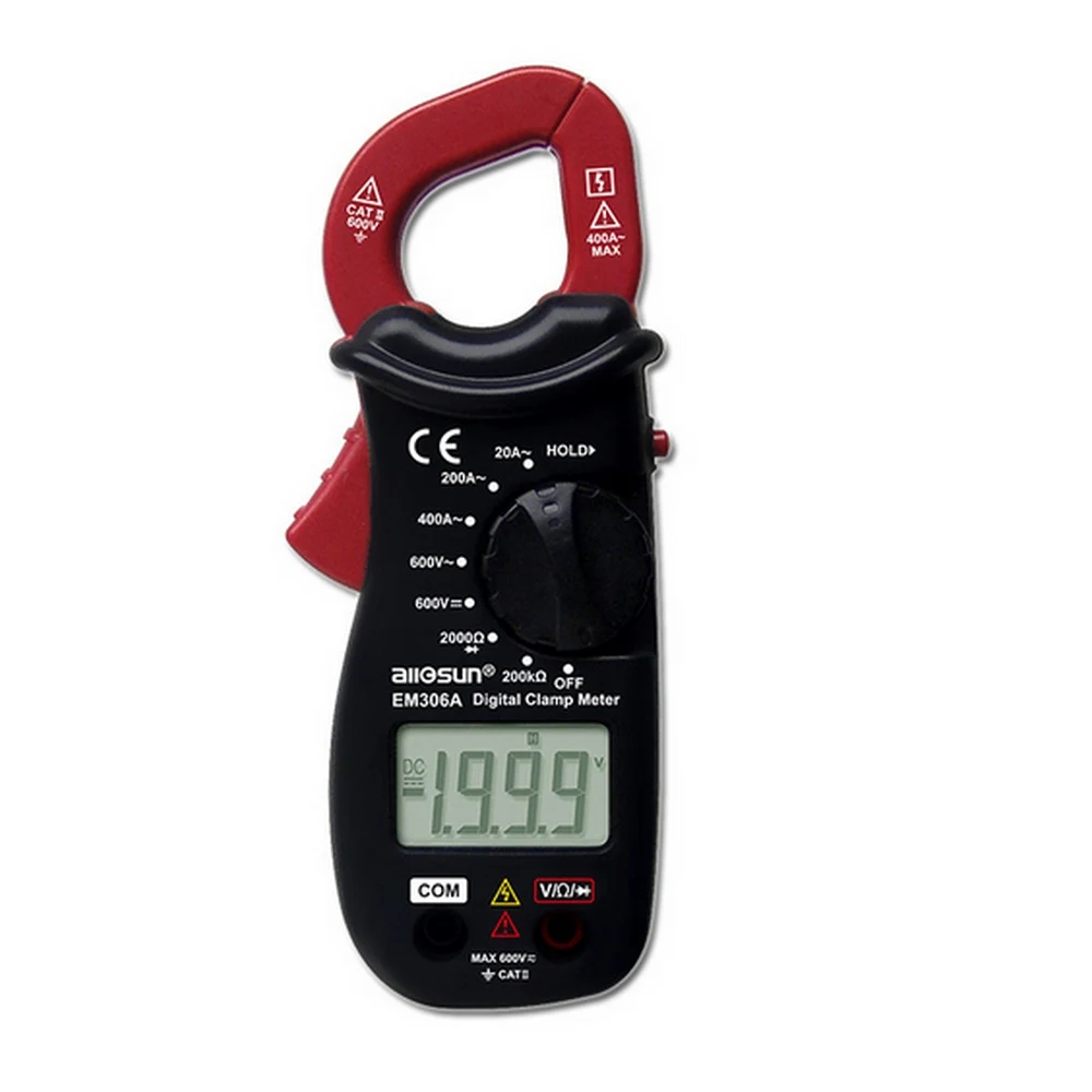 Цифровой мультиметр EM306B ручной мультитестер с ЖК дисплеем амперметр вольтметр