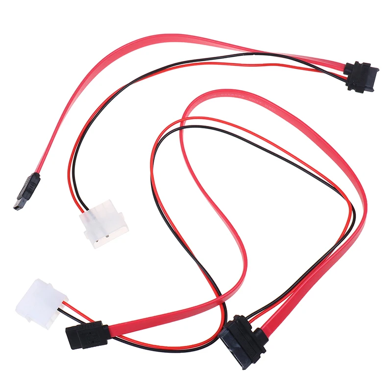 Кабель SATA 7 + 6 Pin для тонкого Ноутбука DVD CD RW кабель адаптера питания ноутбука