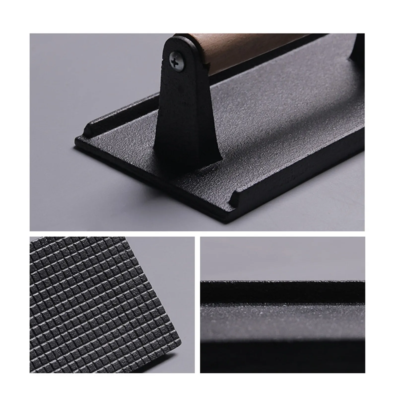

Creative Iron Rectangular Meat Press Kitchen Home Tools