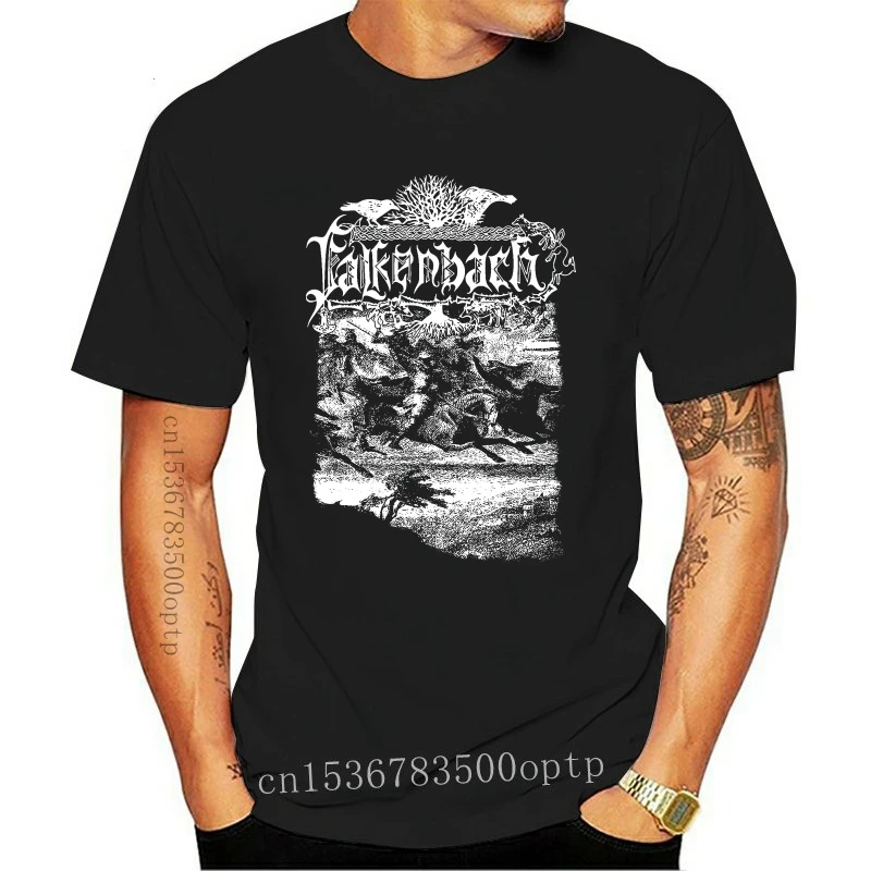

Новая футболка Falkenbach - En His Medh Riki Fara XS - S - M - L - XL - XXL Удобная футболка повседневные футболки с коротким рукавом с принтом ch