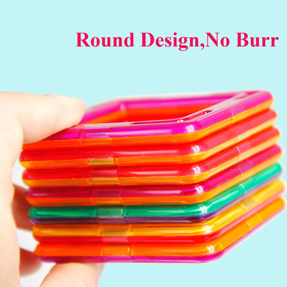 

50pcs Big Size Magnetic Blocks Magnetic Designer Construction Set Modeling Building Magnet Toys for Children Kids Gifts