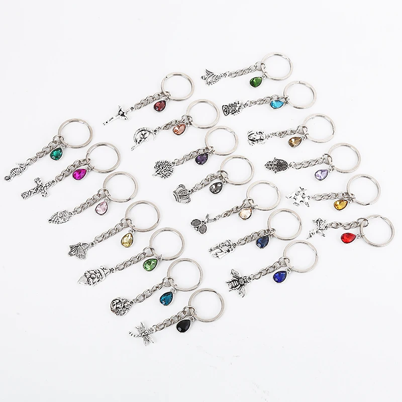 Брелок для ключей с ножом 25 мм 4 шт. |