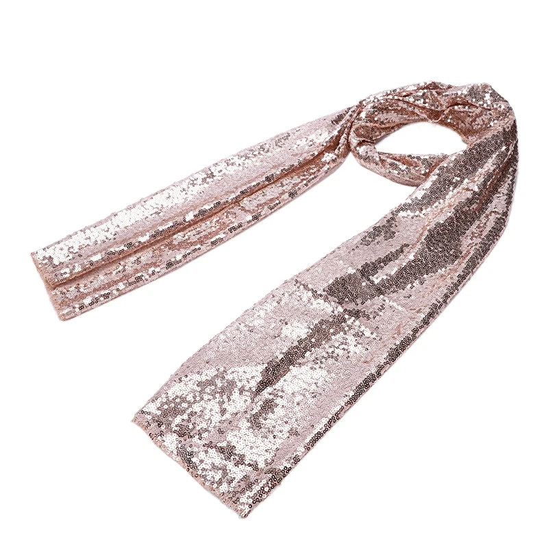 Настольная дорожка украшения для свадебной вечеринки блестящая ткань розовое