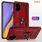 Роскошный армированный Магнитный чехол для Samsung Galaxy A71 A51 A70 A50 A21S A20E A10 A40 A41 A31 A21 M31 A01 A11 A70E, чехол с кольцом-держателем