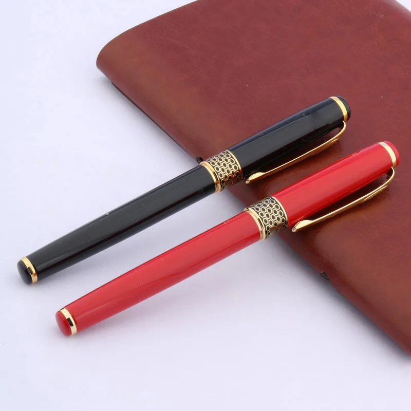 Перьевая ручка с золотистым наконечником среднего размера|baoer 68|pen penlacquer fountain pen |