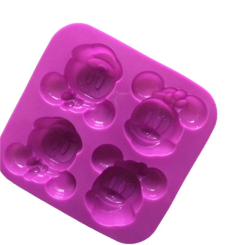 

Mouse Shape Silicone Soap Molds Bakeware Cake Decorating Tools Pudding Jelly Chocolate Fondant Mould Ball Biscuit Baking Moulds