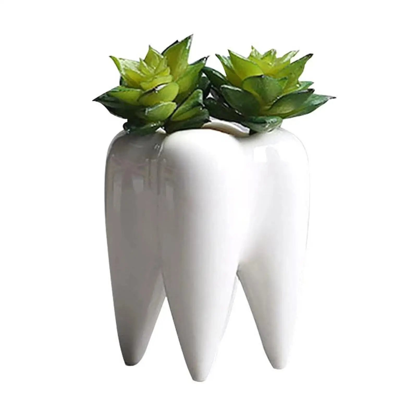 

Unique Ceramic Vase Sculpture Statues Makeup Brush Pen Holder Organizer Display Flower Vase Pot Floral Planter Home Dresser