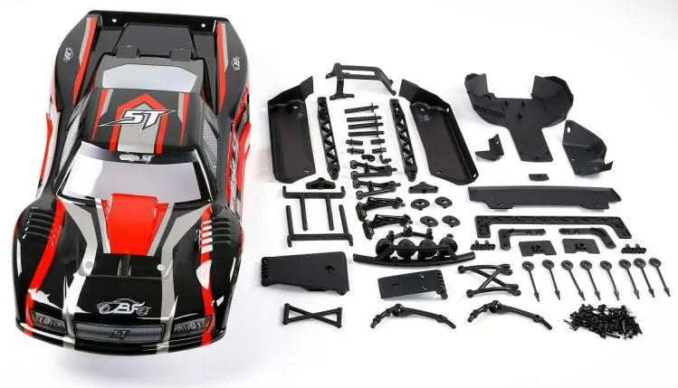 ROFUN 5B To 5t Transparent Car Body Shell Transform Kit  for 1/5 Hpi Rovan Kingmotor Baja 5t Rc Car Parts
