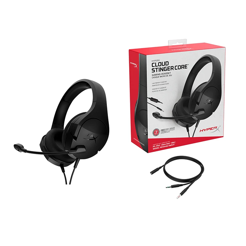 Оригинальная игровая гарнитура Kingston HyperX Cloud Stinger Core с микрофоном для PS4 |