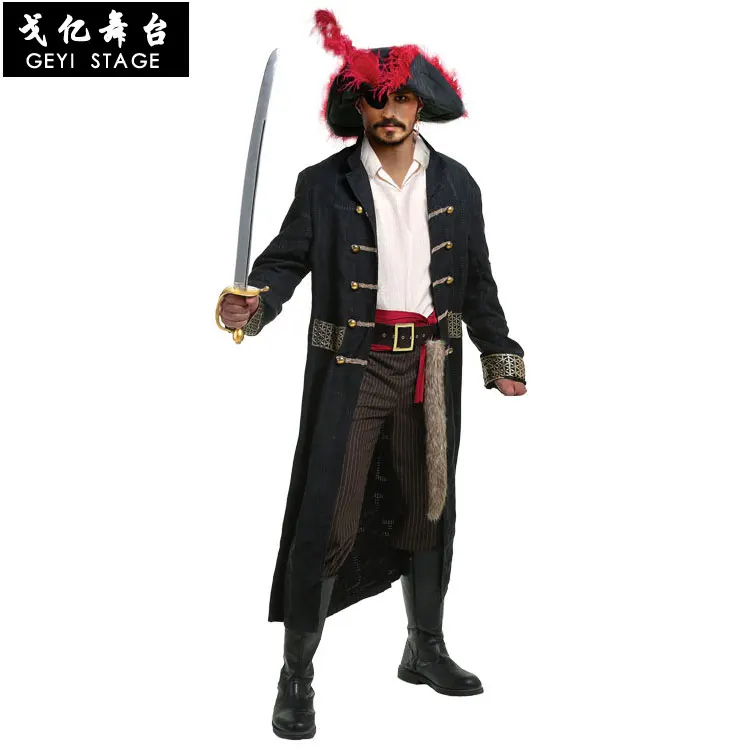 

Горячая распродажа! Шапка-Спарроу капитана пиратов Карибского моря Джека костюм на Хэллоуин косплей для взрослых женщин-пиратов