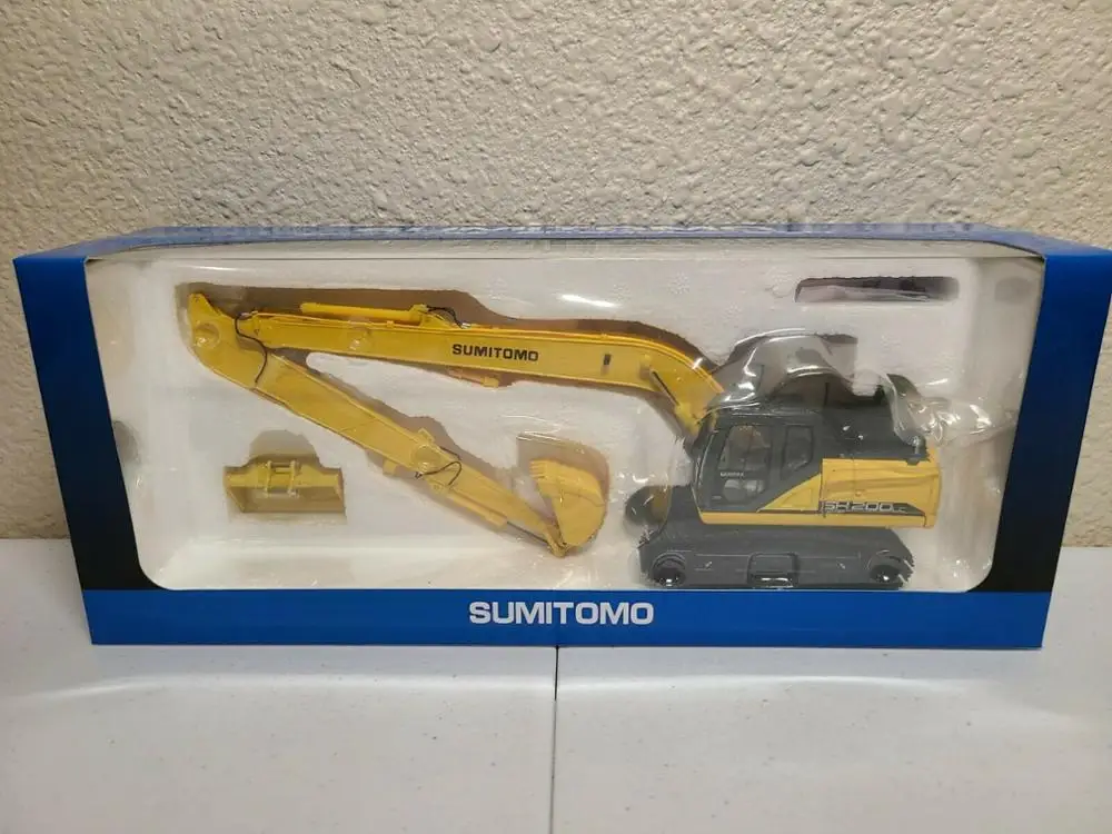 Оптический Кливер Sumitomo SH200LC 6LR длинной стрелой экскаватора 1:50 Масштаб литой