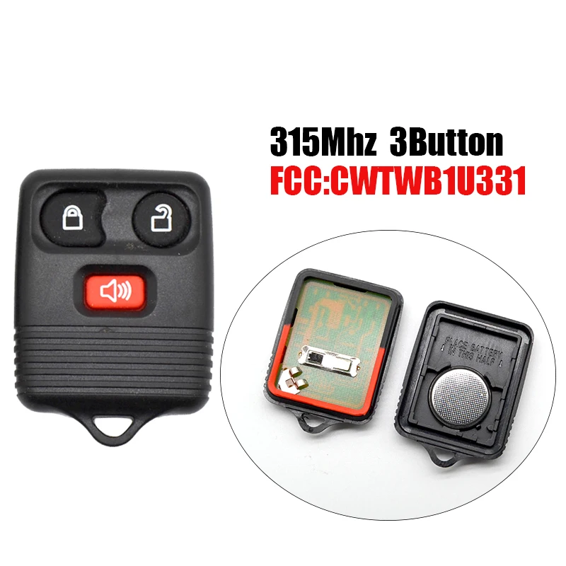 F0120 дистанционный ключ с 3 кнопками CWTWB1U331 315 МГц для Ford Escape F 150 Explorer передатчик