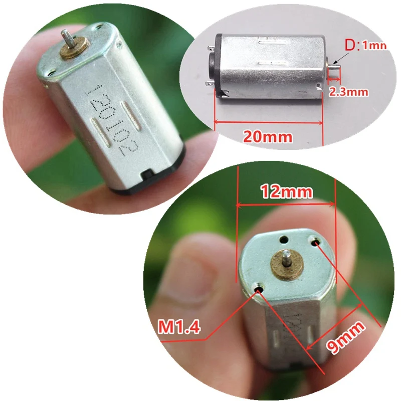 2 шт./лот N30 DC3.7V 19000 об/мин микро мотор для самолета высокая скорость и большой