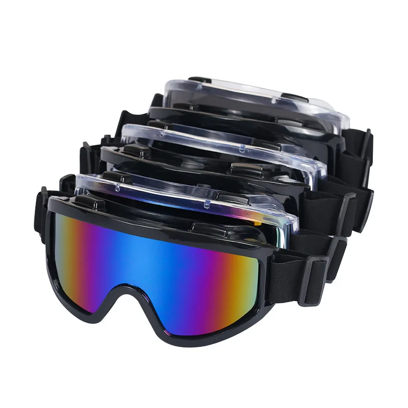 

2021 New Style Motorcycle Riding Glasses Outdoor Big Goggles Windproof Off Road Moto Cross Men's Cycling Sports Glasses