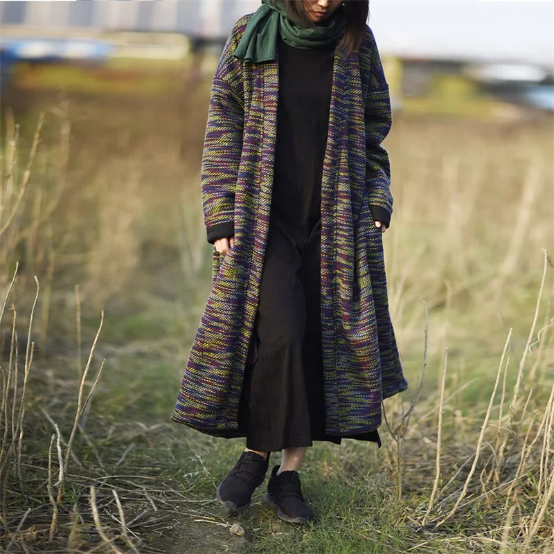 

Female Sweater New European Women Autumn Split Slim Cardigan Long Sleeve Loose Batwing Pocket Thicken Cardigan Women Sweaters