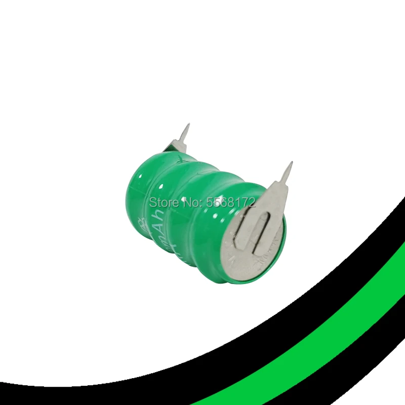 4 8 V 80MAH Ni-MH Кнопка перезаряжаемая батарея PLC резервный источник питания |