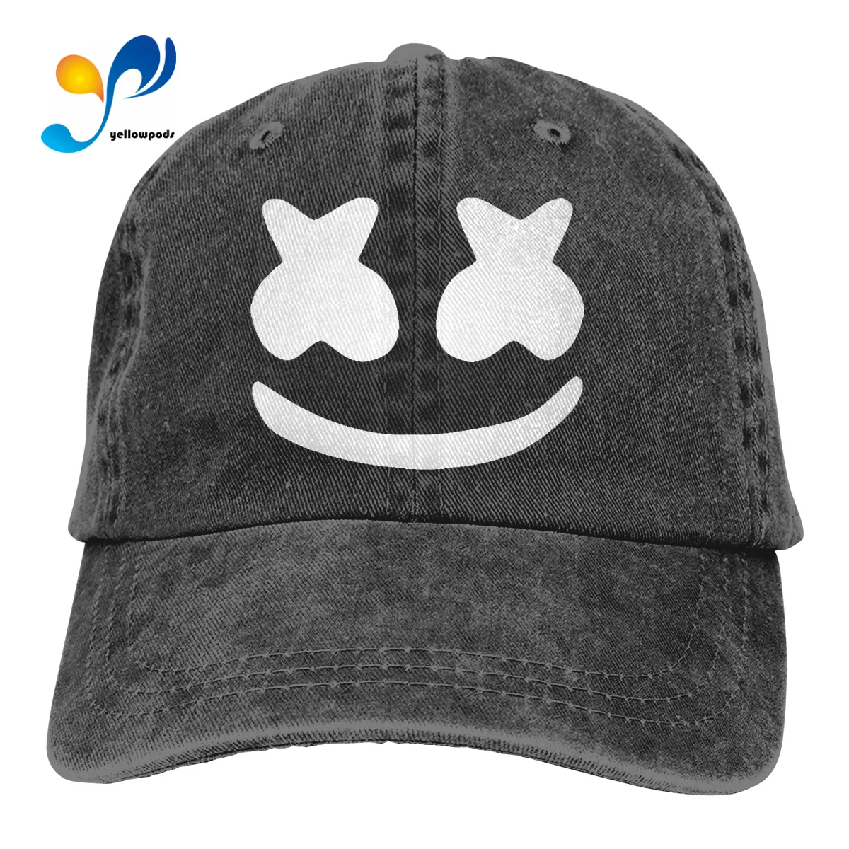 

New Trend 3D Decompression Hats Reduces The Trend Of Star Design Funny DJ Marshmallow New Caps