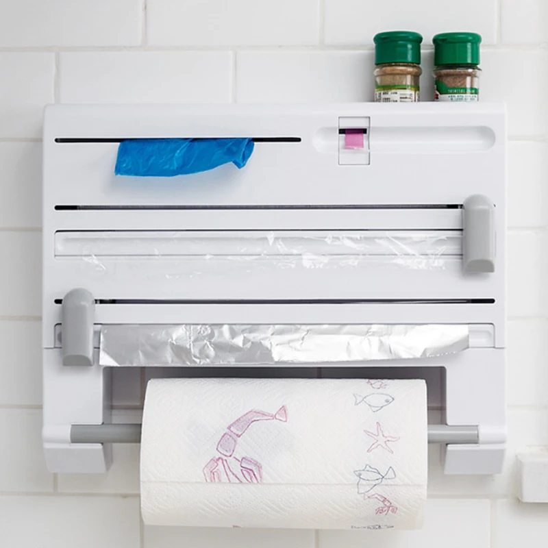 Универсальная полка коробка для хранения держатель бумаги пластиковая упаковка