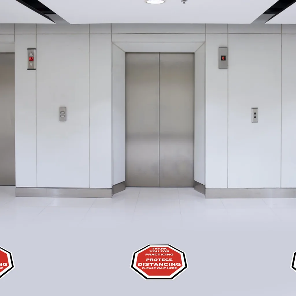 Наклейка для украшения расстояния наклейка защиты от на пол маркер пожалуйста