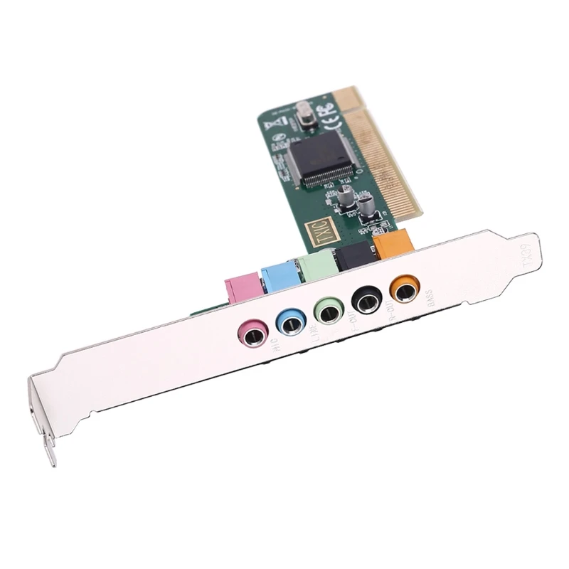 

C5AB Classic PCI Surround Sound Card 5.1CH Channel 8738 Chipset Digital Desktop Plug-In Board TXC097A