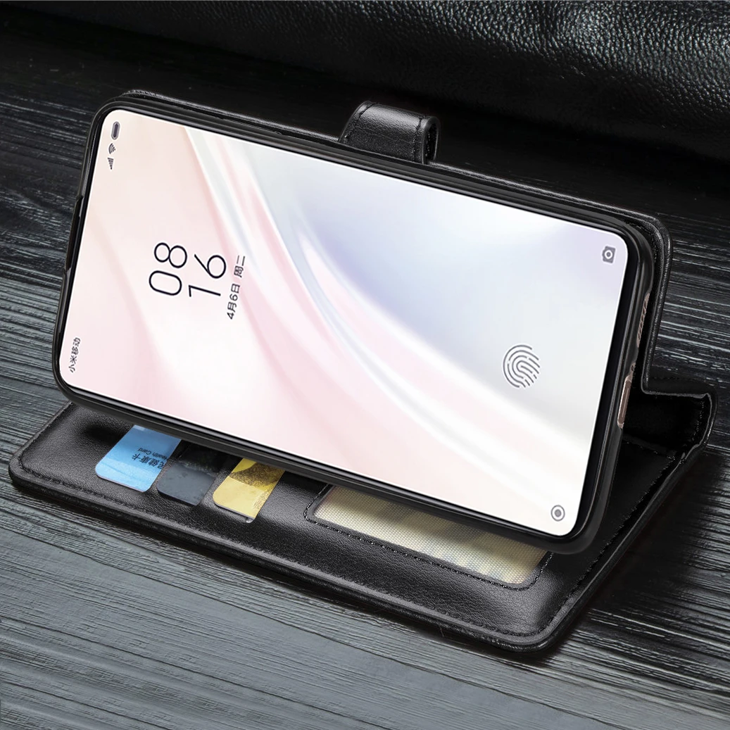 Роскошный кожаный чехол-кошелек для Xiaomi mi A3 Lite CC9 CC9E 9T Pro Red mi K20 Pro 5 Plus 6 6A 7 Pro Note 4 4X5 7 Pro откидная крышка