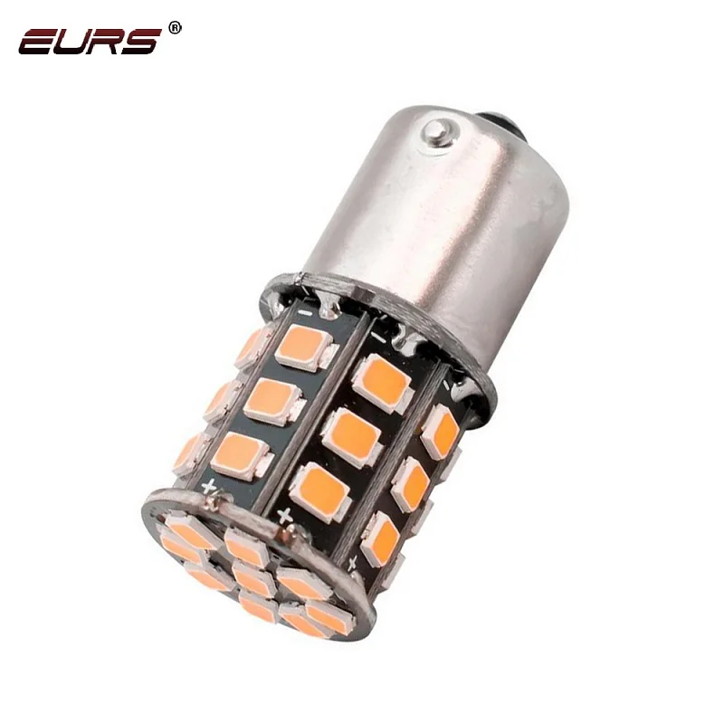 СВЕТОДИОДНЫЕ указатели поворота и парковки EURS 1156 BA15S BAU15S P21W 33Led 2835|bulbs for car|bulb ledbulb