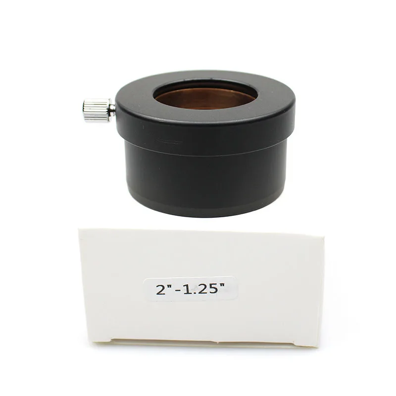Цельный металлический адаптер для окуляра от 2 до 1 25 дюймов телескоп