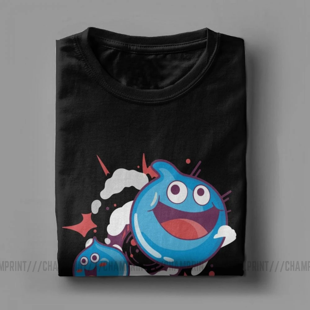 Футболки Crazy Boingburg Dragon Quest мужские хлопковые футболки Си ролевая игра Торияма игры