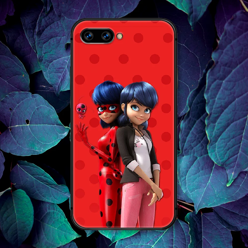 

Seven Star Ladybugs Cartoon Phone Case For Huawei Honor 6A 7A 7C 8 8A 8X 9 9X 10 10i 20 Lite Pro Play black Funda Tpu Prime