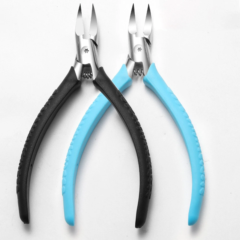 

Sharp Stainless Steel Nail Clipper Cuticle Scissors Trimmer Manicure Pedicure Nippers Eagle Beak Cutter Antiskid Nail Art Tools