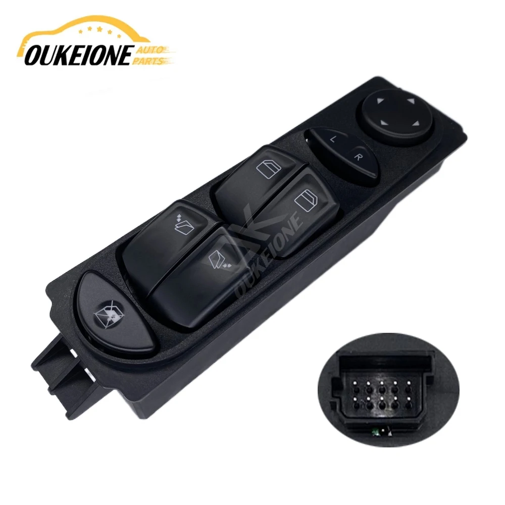 

Для Mercedes Benz Viano Vito 2004-2013 Power Master Window Wing Mirror пульт управления кнопкой управления консолью регулятора A6395451213