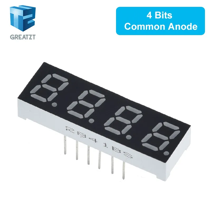 0,28 Zoll digitale Röhre LED-Anzeige 1Bit 2Bit 3Bit 4Bit Display gemeinsame Anode/Kathode 0,28" 7 Segment LED-Anzeigetafel – Detail 16