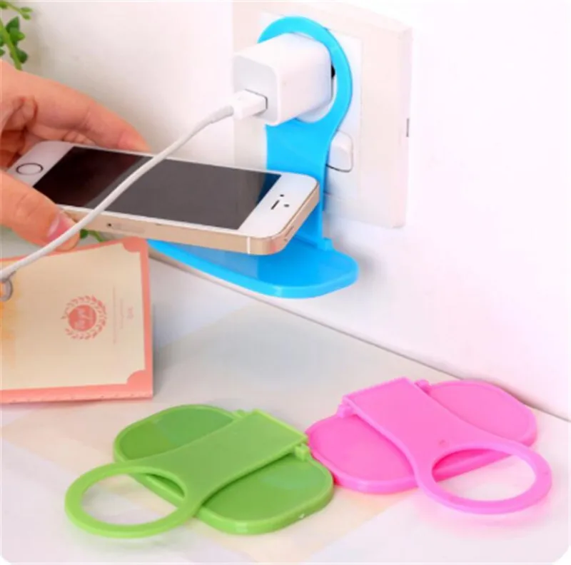 Складной мобильный телефон настенное зарядное устройство держатель для зарядки