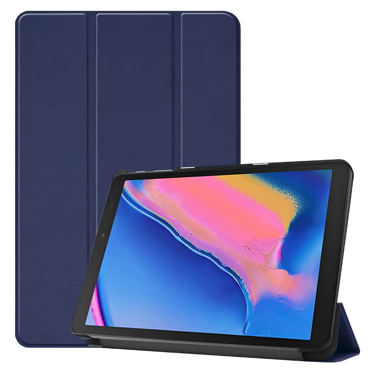 

For Samsung Galaxy Tab A 8.0 2019 P200 P205 Magnetic Case Smart Cover for Samsung Tab A SM-P200 SM-P205 Wake-Sleep Funda Cases