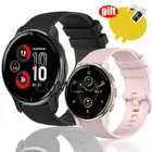 Мягкий силиконовый ремешок для смарт-часов Garmin Venu2 CAME 2 Plus