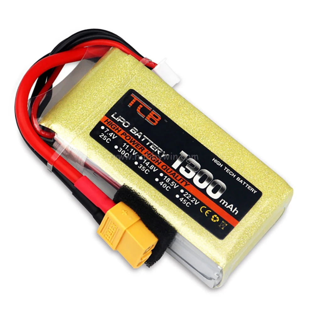 1300mAh 3S 11 1 V 25C 35C 45C LiPO батарея опционально XT60 T-plug RC модель Lipolymer power pack |