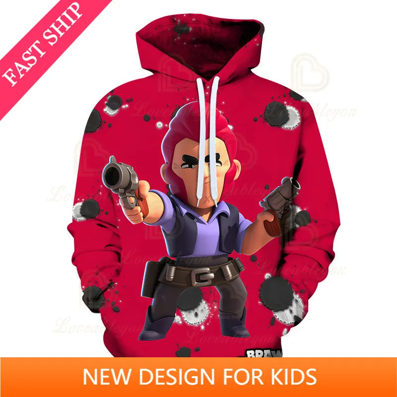 

Spike Game 3d Hoodie Sweatshirt Boys Girls Harajuku Long Sleeve Jacket Coat MAX Children's Wear Kids Hoodies Teen Clothes