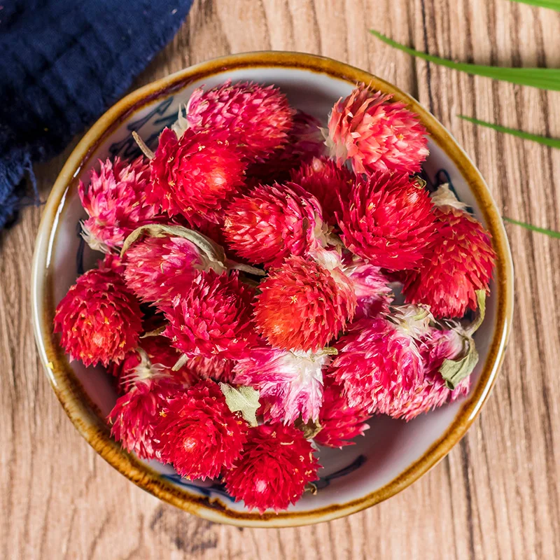 Натуральные сушеные цветы круглый шар красный цветок ароматизированные DIY