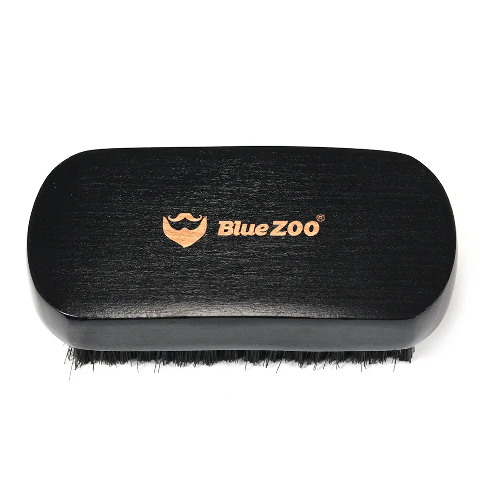 Bluezoo E-Commerce Black Nylon Wool Building Blocks Beard Brush Men's Care Gift for Father | Красота и здоровье