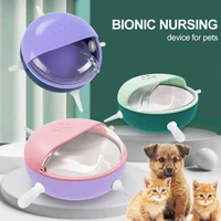 pet bionic breast feeding puppy kitten silicone feeder soft puppy milk feeder for feeding small pets