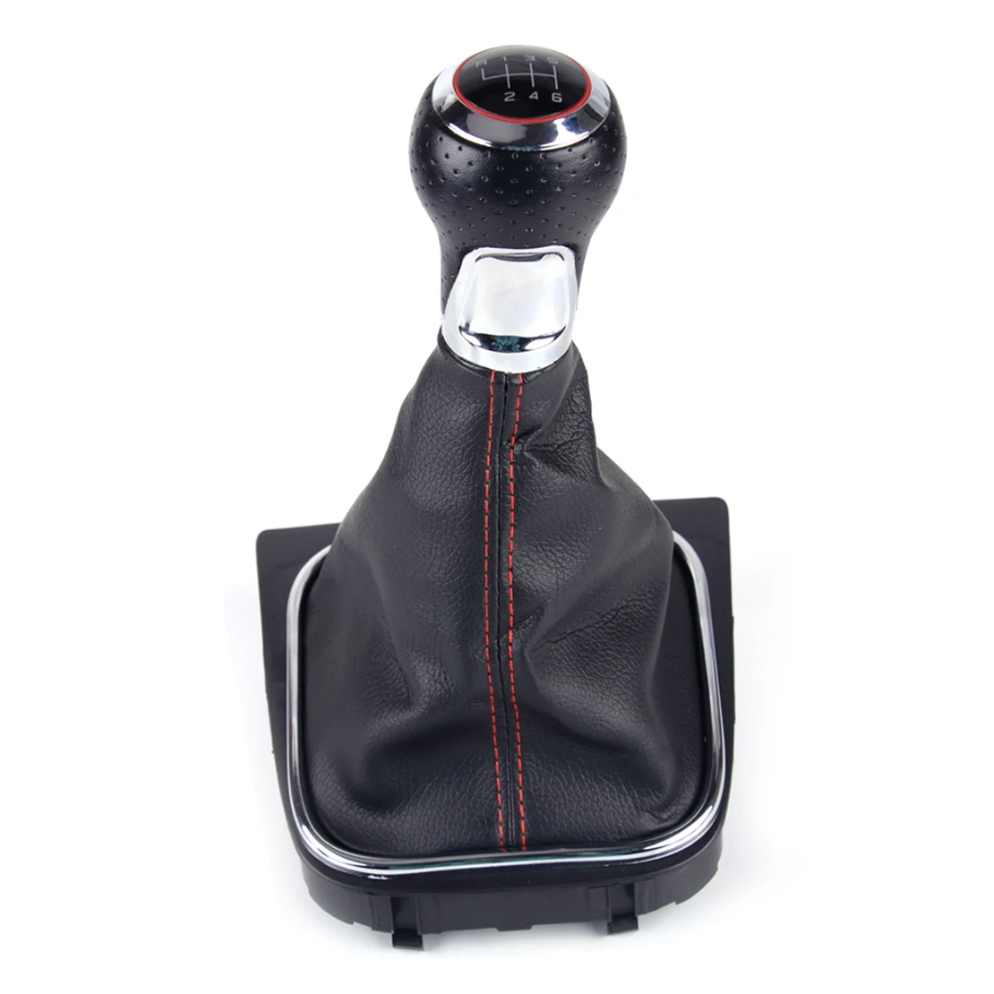 6 Speed DWCX 5 6 Скоростной ручной Рычажная ручка переключения передач с Gaiter крышка багажника автомобиля 1K0 711 113 подходит для VW Golf 5 MK5 R32 GTI 2004-2008 - Название цвета: 6 Speed