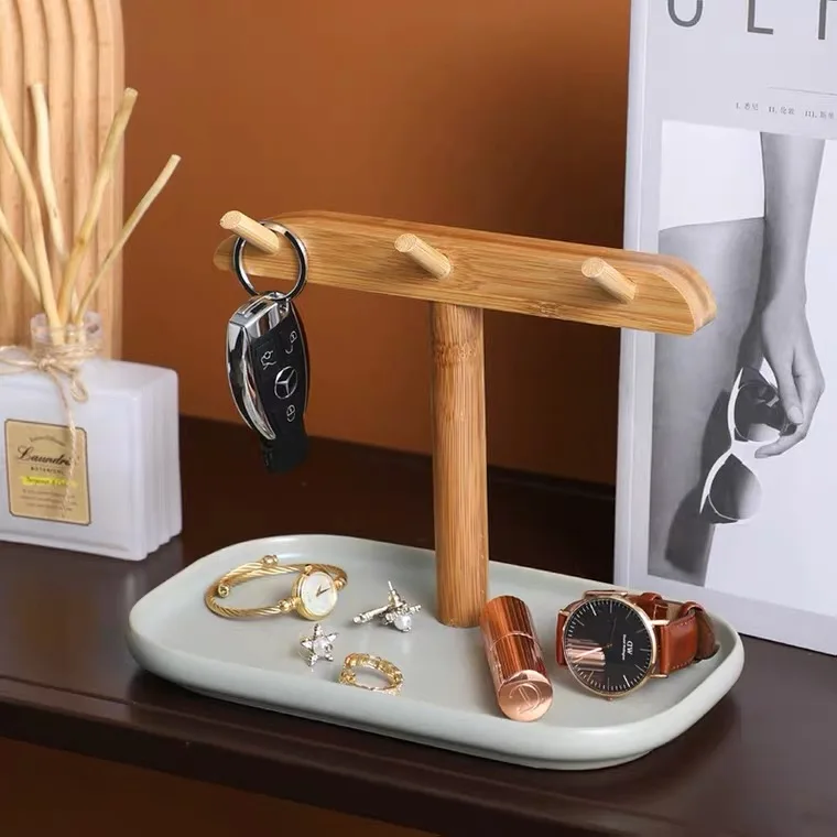 

Desktop Storage Box Creative Porch Key Jewelry Ornaments Decorative Hooks Household Door Debris Storage Shelf