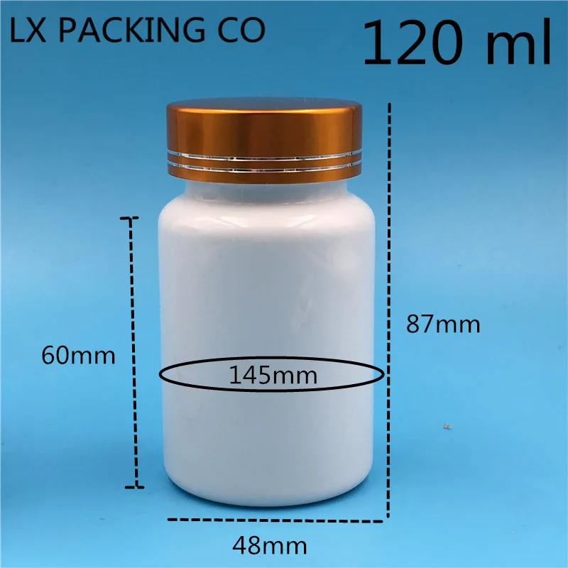 

30 pcs Free Shipping 100 ml white Plastic Empty Bottle Powder Pill Candy Bath Salt With Sealing Paste Empty Container