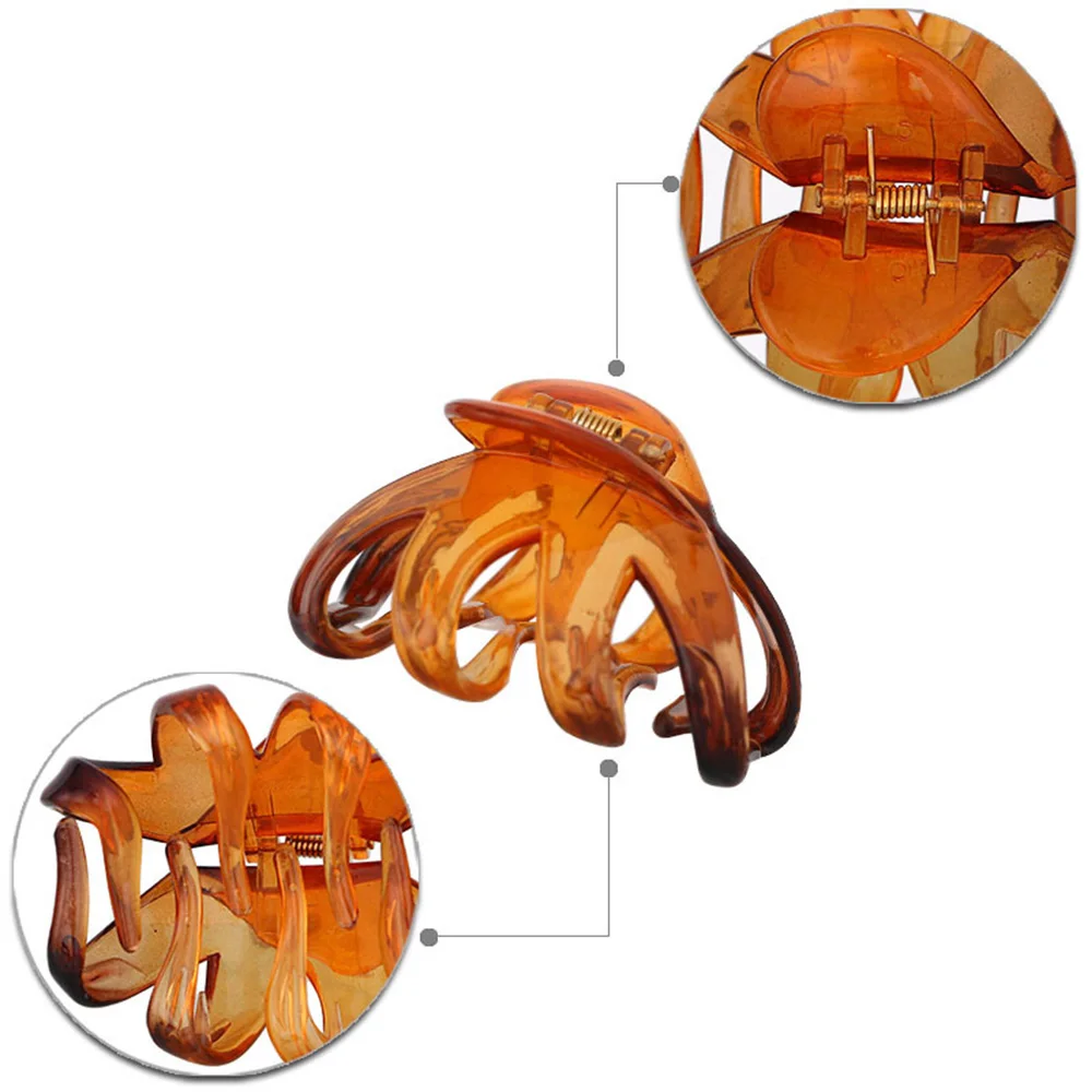 Пластиковый зажим для волос в форме осьминога Шпилька аксессуары женщин