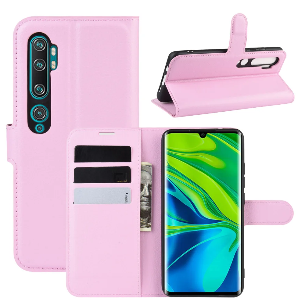 Чехол для мобильного телефона Xiaomi Mi 10 Lite CC9 Pro Note10 роскошный защитный флип чехол